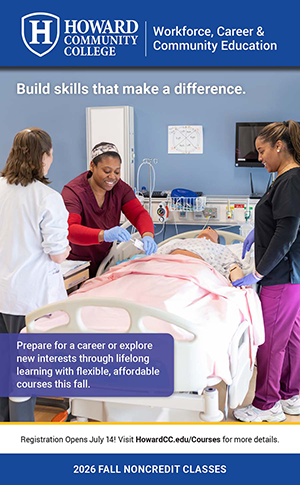 Noncredit course catalog brochure cover