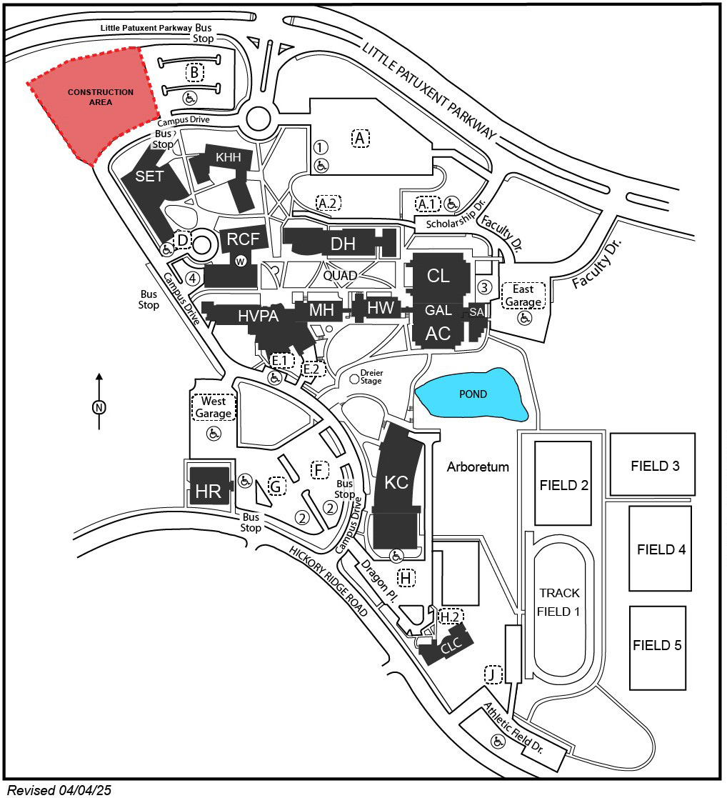 Campus Map No Legend