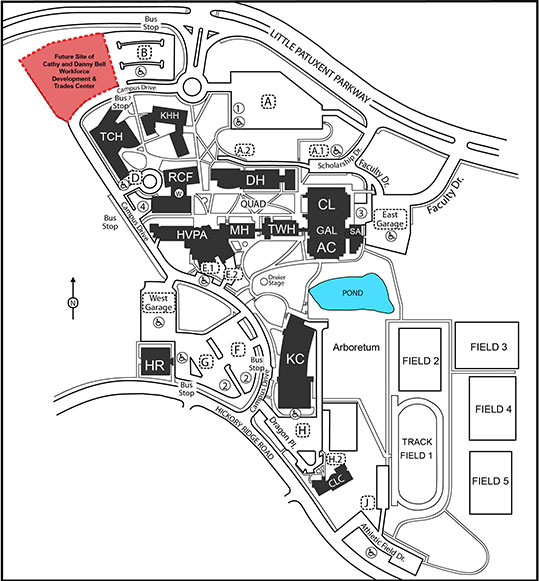 Campus Map No Legend