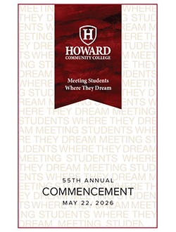 HCC's 55th commencement program on May 22, 2026