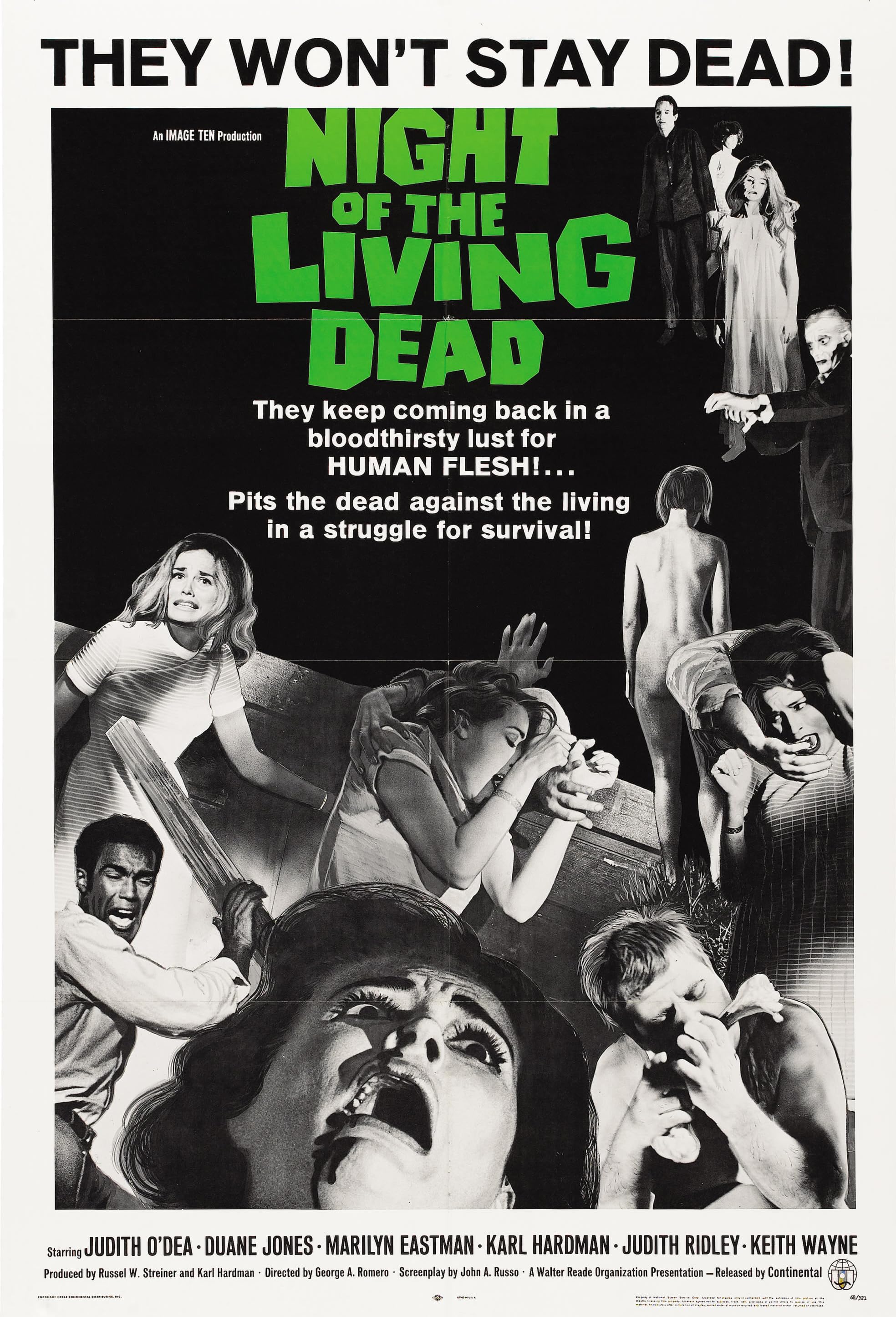 Night of the Living Dead (Oct 9)