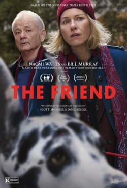 Bill Murray, Naomi Watts, and Bing in The Friend (2024)