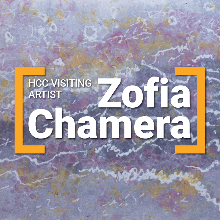 HCC Visiting Artist Zofia Chamera.