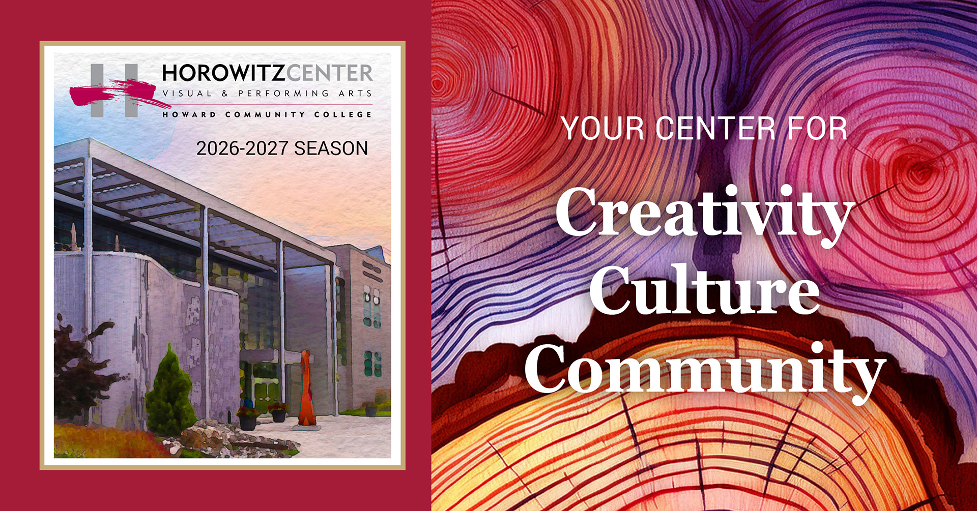 Horowitz Center 2026-2027 Season.