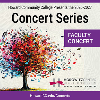 Howard Community College Faculty Concert 2026-2027 Season