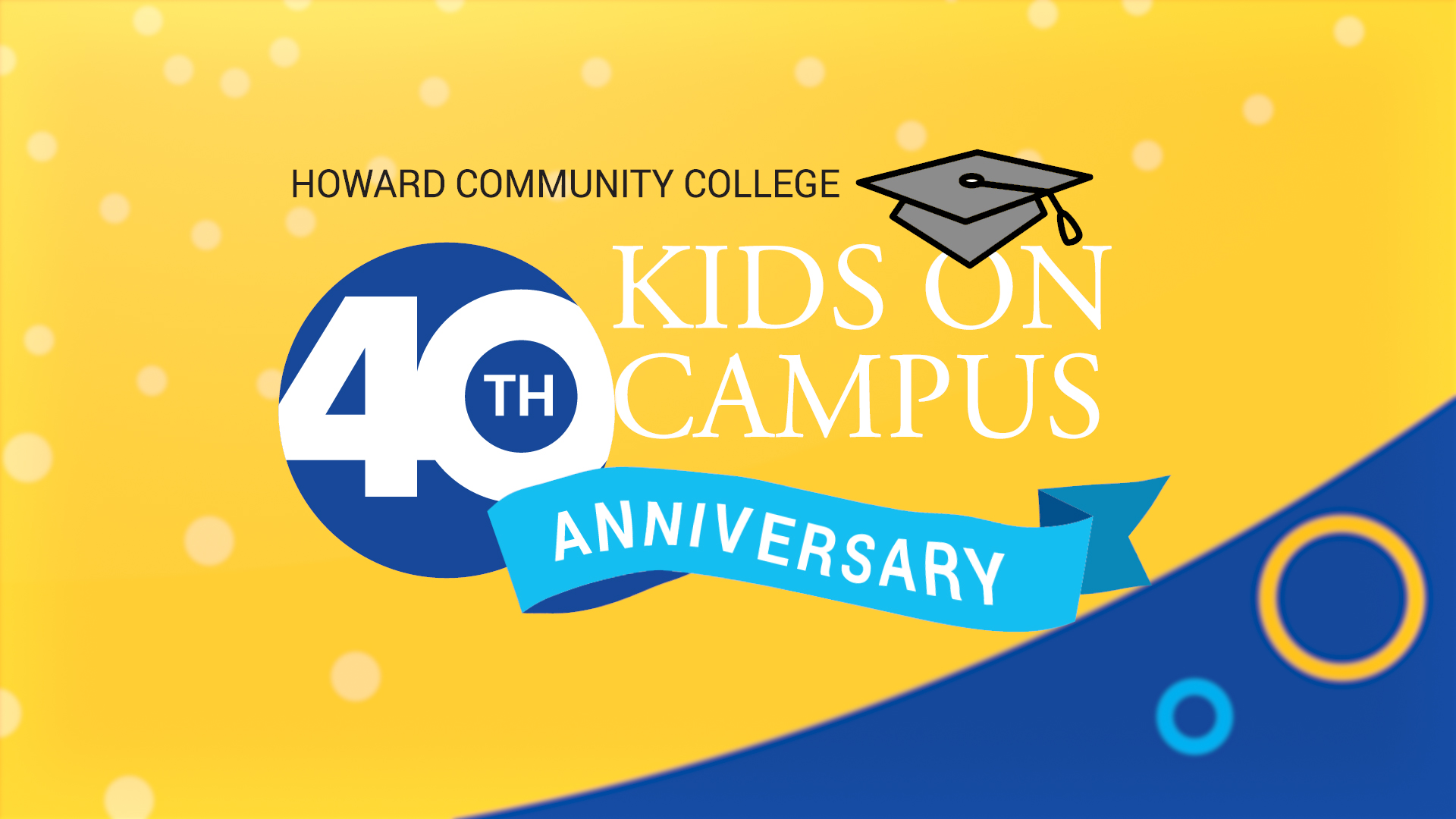 Kids on Campus 40th anniversary video thumbnail
