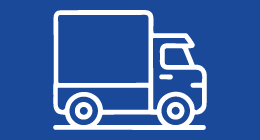 Icon of a Class B commercial truck representing the Class B CDL program.